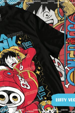 ☁️ LUFFY VEGAPUNK - ALGODÓN