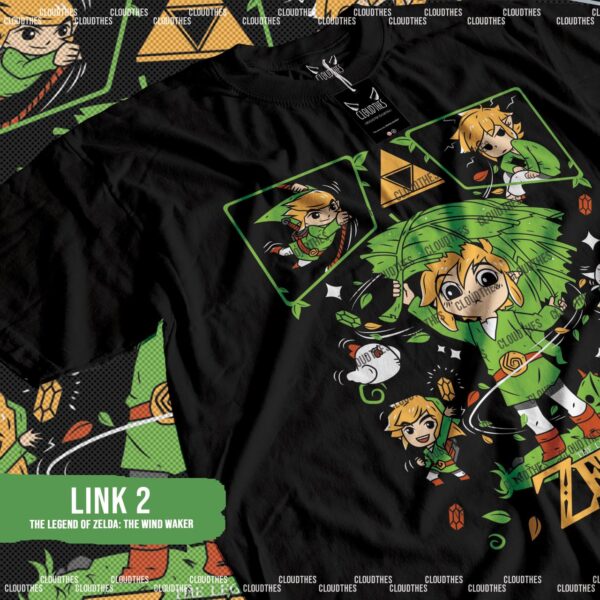 ☁️ LINK 2 | THE LEGENDS OF ZELDA THE WIND WAKER  - ALGODÓN - Image 2