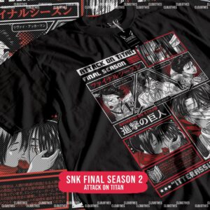 ☁️ SNK FINAL SEASON 2  - ALGODÓN