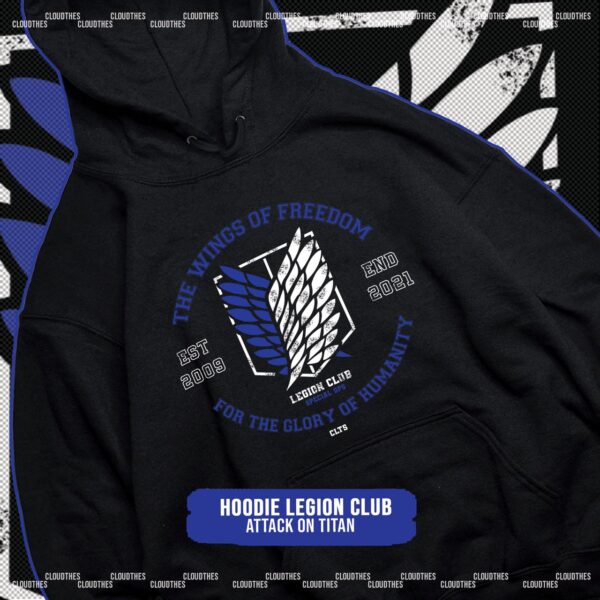 HOODIE ATTACK ON TITAN | SHINGEKI NO KYOJIN : LEGION CLUB