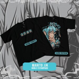 🔥 MAHITO JJK DOBLE ESTAMPADO - ALGODÓN
