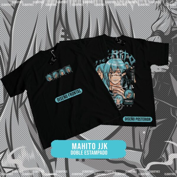 🔥 MAHITO JJK DOBLE ESTAMPADO - ALGODÓN