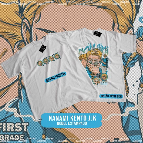 🔥 NANAMI KENTO JJK DOBLE ESTAMPADO - ALGODÓN - Image 2