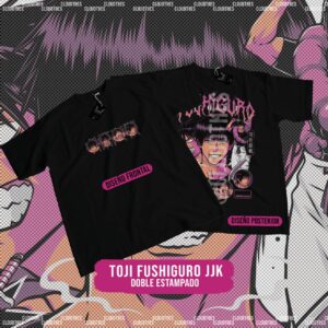 🔥 TOJI FUSHIGURO JJK DOBLE ESTAMPADO - ALGODÓN