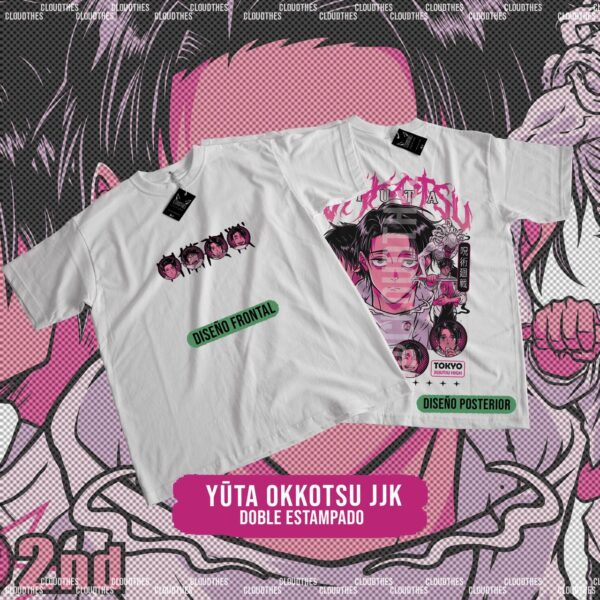 🔥 YUTA OKKOTSU JJK DOBLE ESTAMPADO - ALGODÓN - Image 3