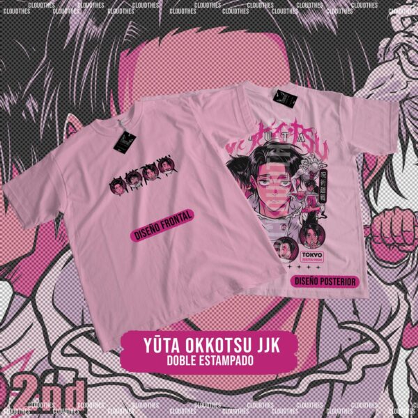 🔥 YUTA OKKOTSU JJK DOBLE ESTAMPADO - ALGODÓN - Image 2