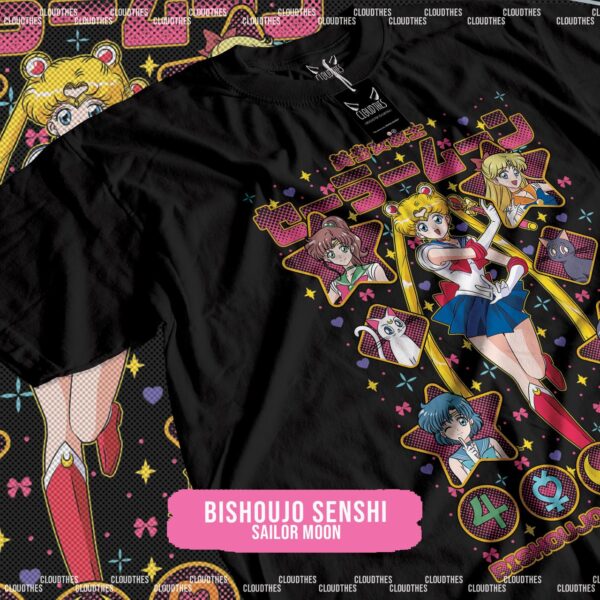 ☁️ BISHOUJO SENSHI | SAILOR MOON - ALGODÓN