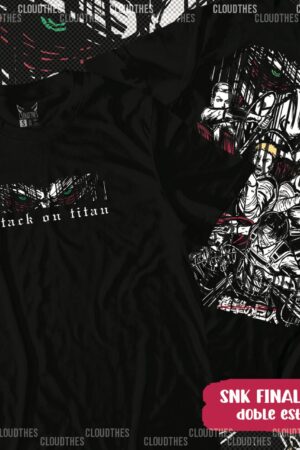 🔥 SNK FINAL SEASON DOBLE ESTAMPADO - ALGODÓN