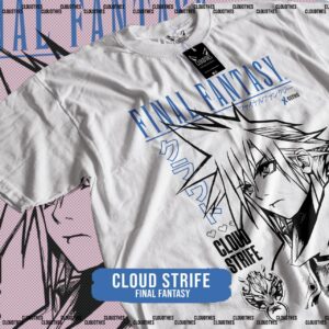 ☁️ FINAL FANTASY | CLOUD STRIFE - ALGODÓN