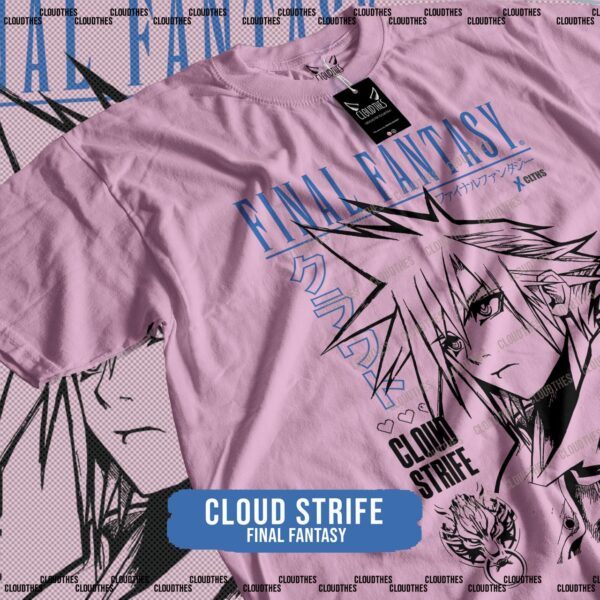 ☁️ FINAL FANTASY | CLOUD STRIFE - ALGODÓN - Image 3