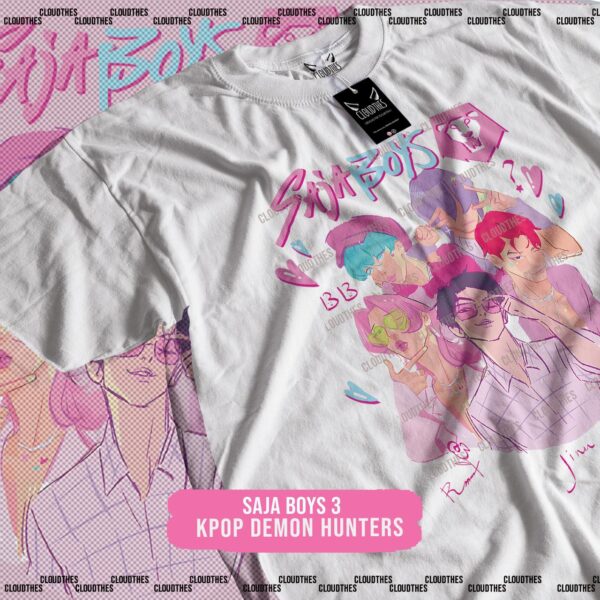 ☁️  K-POP DEMON HUNTERS | SAJA BOYS 3 - ALGODÓN - Image 2