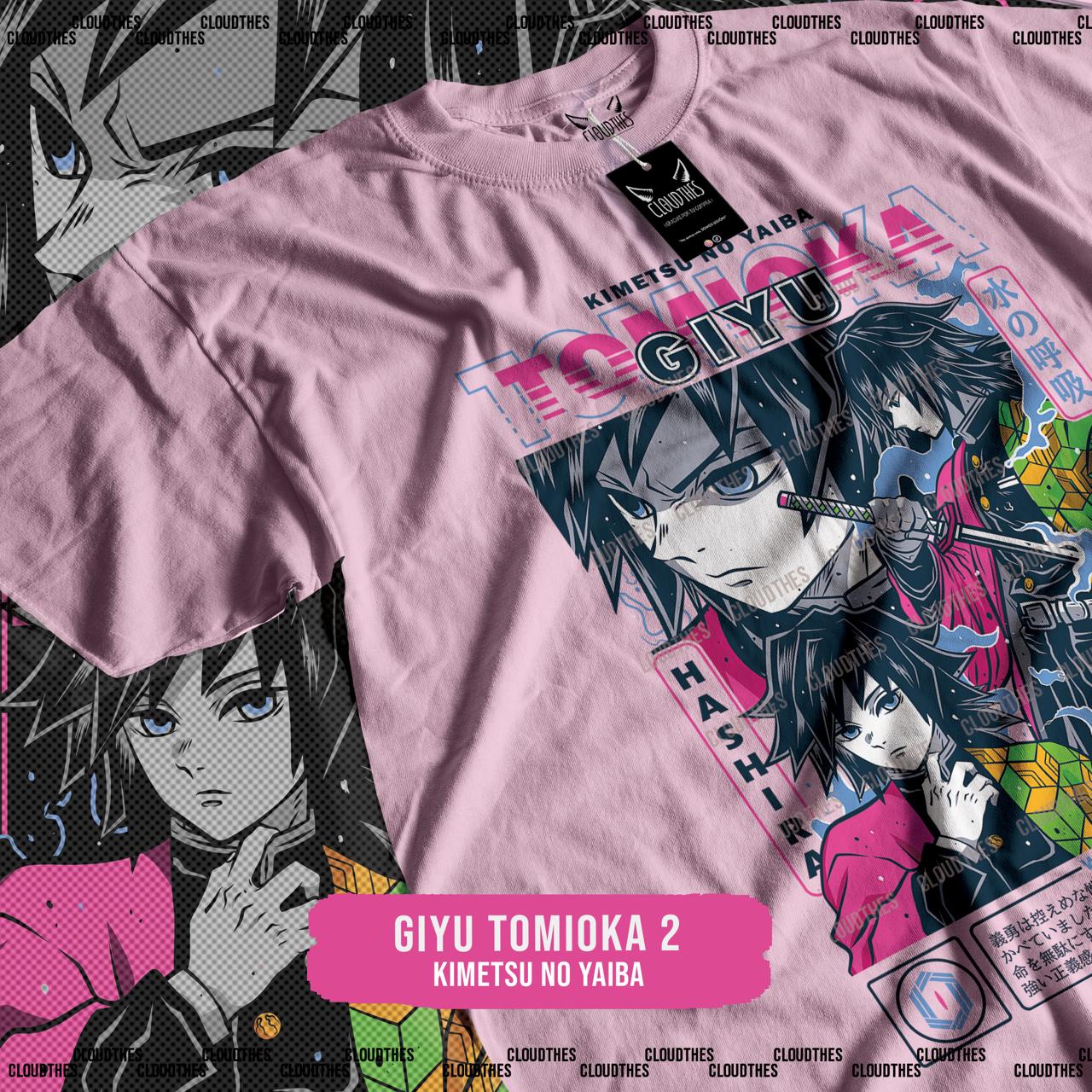 ☁️ KIMETSU NO YAIBA DEMON SLAYER | GIYU TOMIOKA - ALGODÓN - Image 4