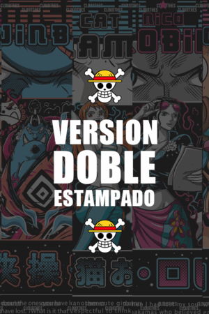 🔥 COLECCION STRAWHAT PIRATES ONE PIECE DOBLE ESTAMPADO 1 - ALGODÓN