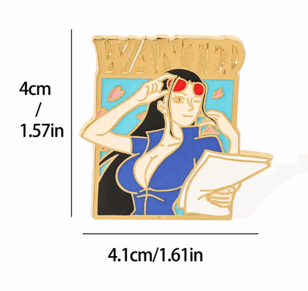 Pin One Piece: Wanted Robin - Image 2