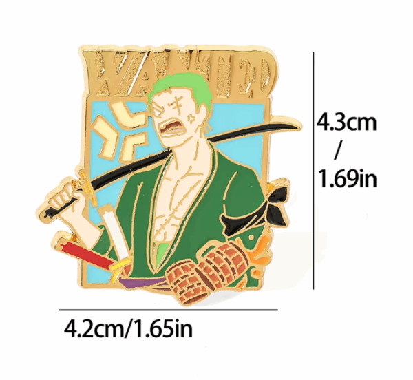 Pin One Piece: Wanted Zoro - Image 3