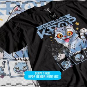 ☁️  K-POP DEMON HUNTERS | DERPY TIGER - ALGODÓN