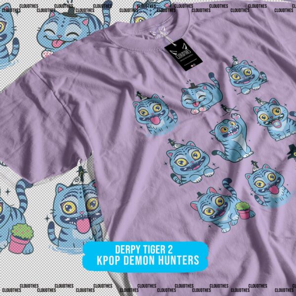 ☁️  K-POP DEMON HUNTERS | DERPY TIGER 2 - ALGODÓN - Image 3