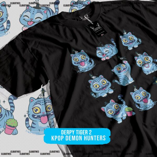 ☁️  K-POP DEMON HUNTERS | DERPY TIGER 2 - ALGODÓN - Image 2