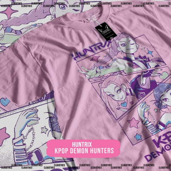 ☁️  K-POP DEMON HUNTERS | HUNTRIX - ALGODÓN - Image 4