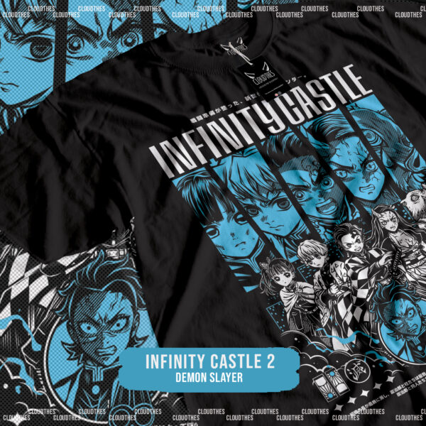 ☁️ KIMETSU NO YAIBA DEMON SLAYER | INFINITY CASTLE 2 - ALGODÓN
