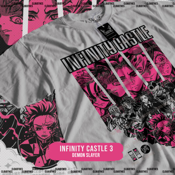 ☁️ KIMETSU NO YAIBA DEMON SLAYER | INFINITY CASTLE 3 - ALGODÓN - Image 4