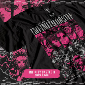 ☁️ KIMETSU NO YAIBA DEMON SLAYER | INFINITY CASTLE 3 - ALGODÓN
