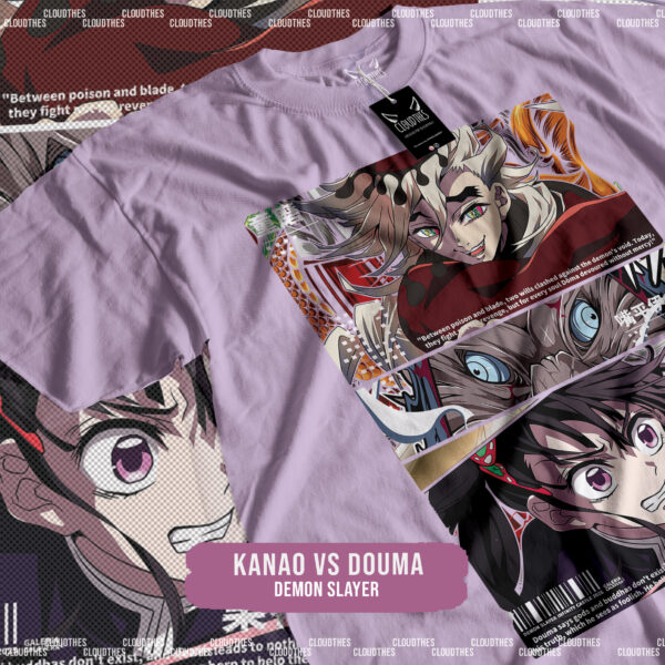 ☁️ KIMETSU NO YAIBA DEMON SLAYER | Kanao vs Douma - ALGODÓN - Image 3