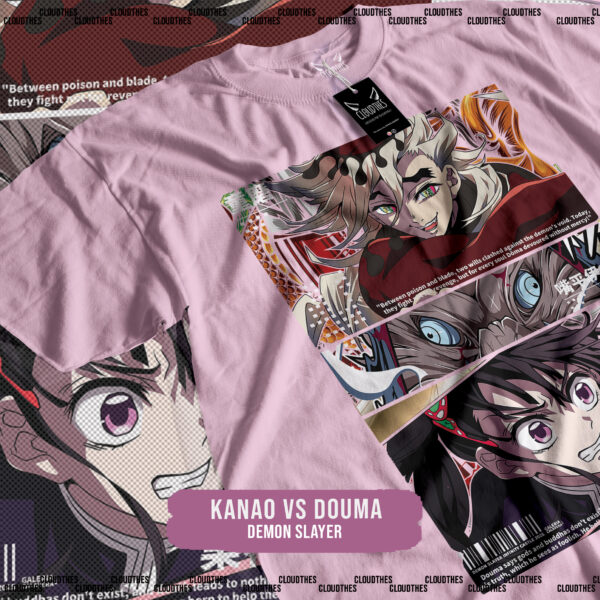 ☁️ KIMETSU NO YAIBA DEMON SLAYER | Kanao vs Douma - ALGODÓN - Image 4