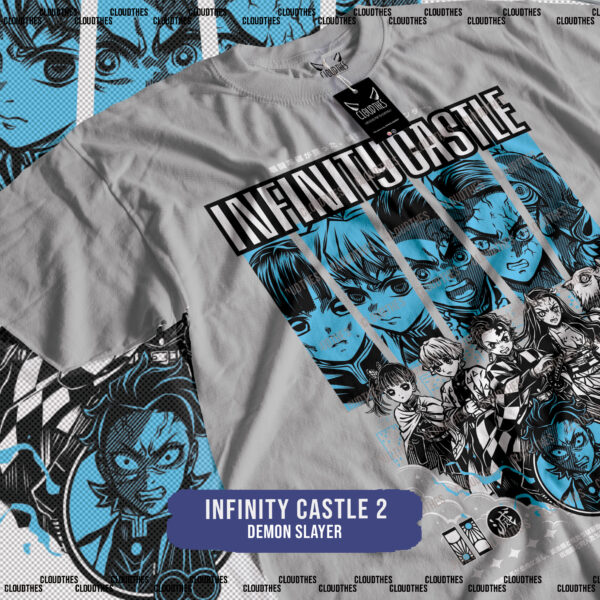 ☁️ KIMETSU NO YAIBA DEMON SLAYER | INFINITY CASTLE 2 - ALGODÓN - Image 2