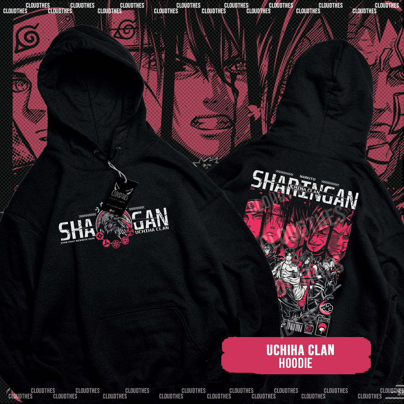 HOODIE NARUTO | UCHIHA CLAN