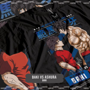 ☁️ BAKI | BAKI VS ASHURA - ALGODÓN