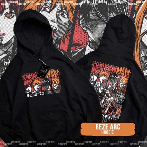 HOODIE CHAINSAWMAN |  REZE ARC