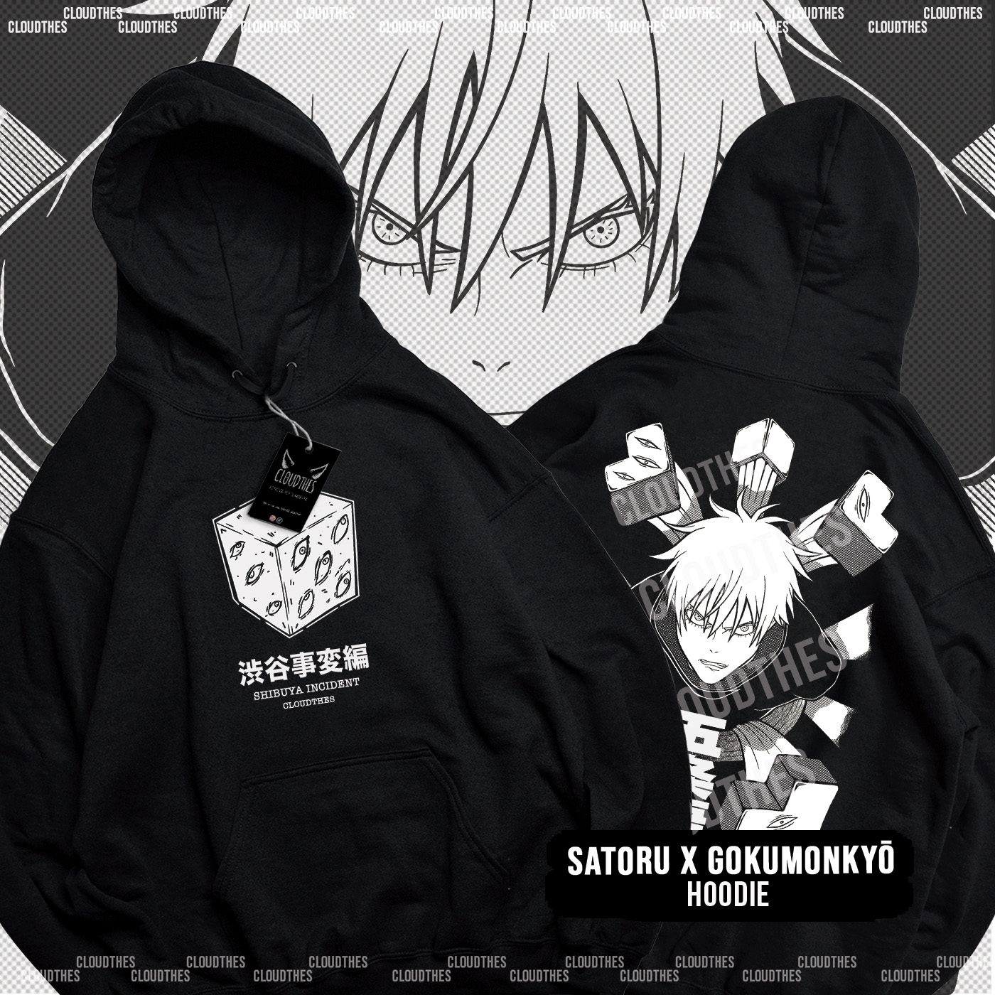 HOODIE JUJUTSU KAISEN | SATORU X GOKUMONKYO