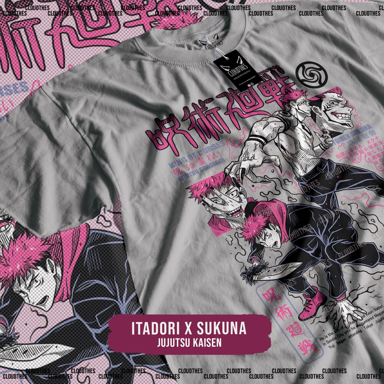 ☁️ JUJUTSU KAISEN | ITADORI X SUKUNA - ALGODÓN - Image 3