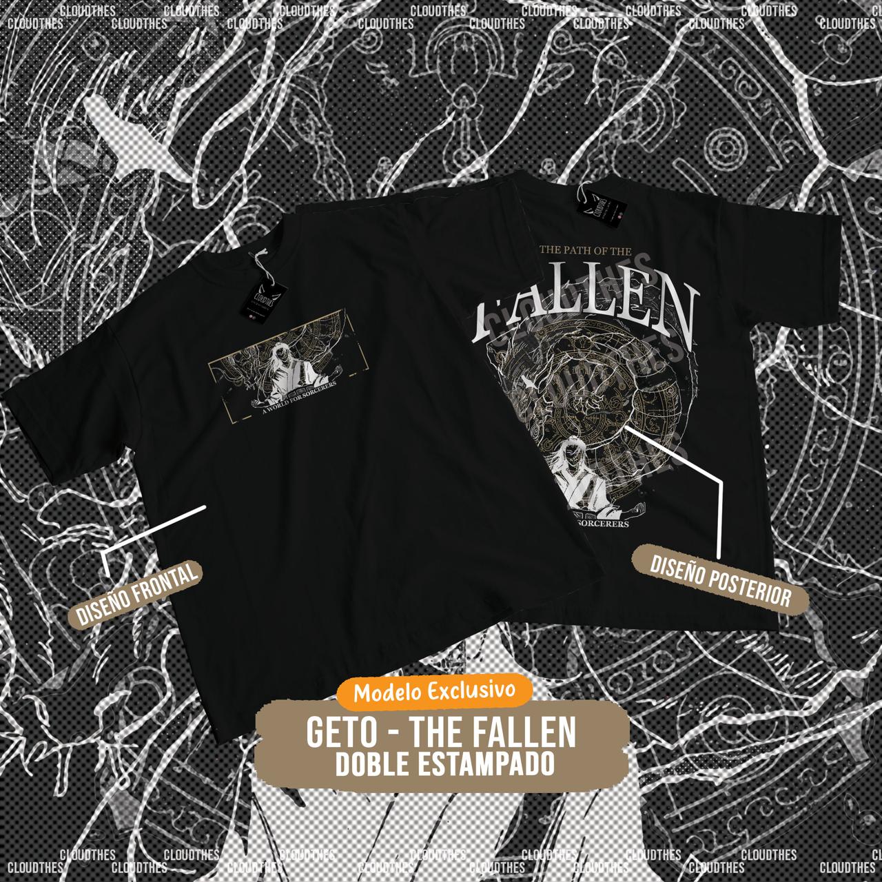 🔥 JUJUTSU KAISEN | GETO THE FALLEN DOBLE ESTAMPADO - ALGODÓN