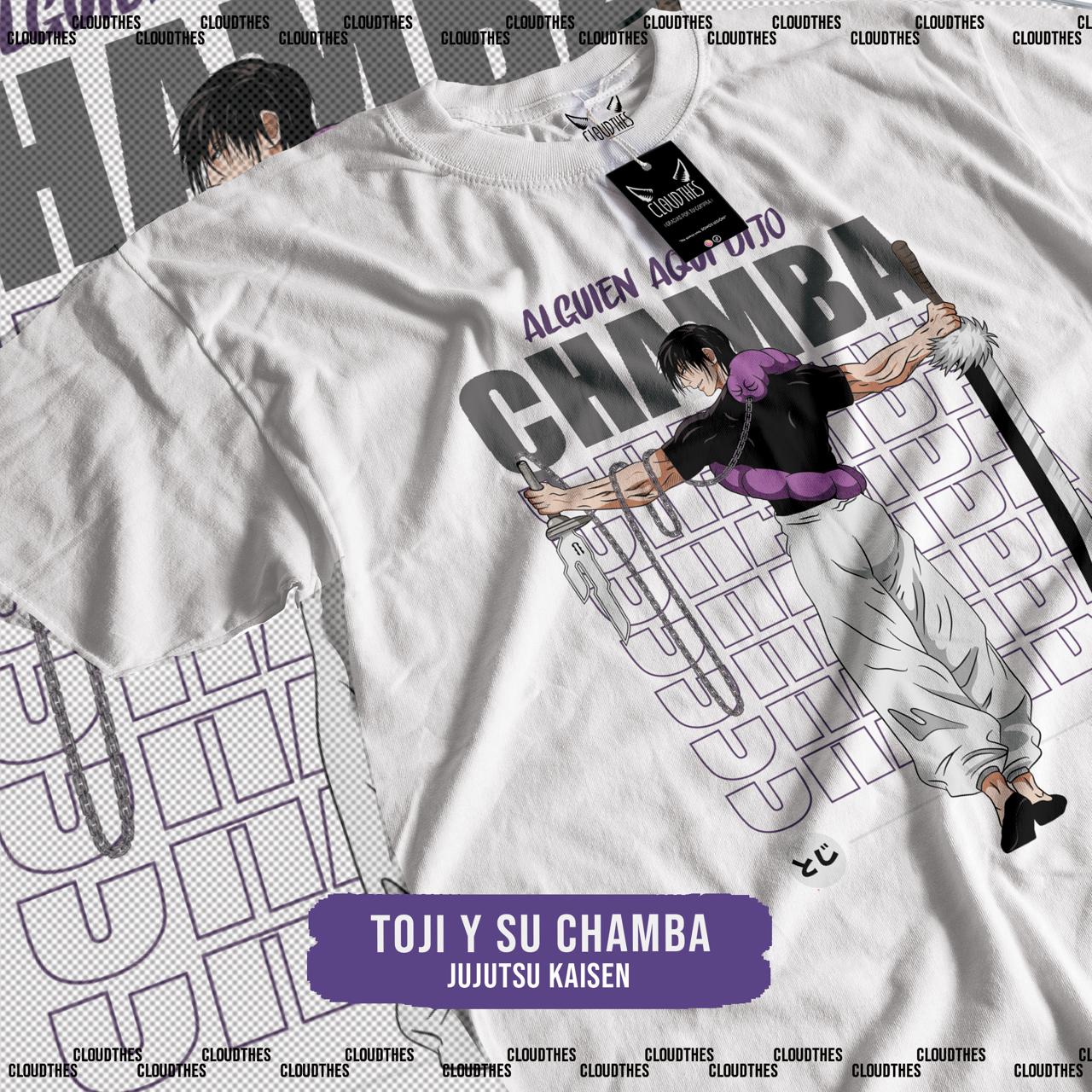 ☁️ JUJUTSU KAISEN | TOJI Y SU CHAMBA - ALGODÓN - Image 2