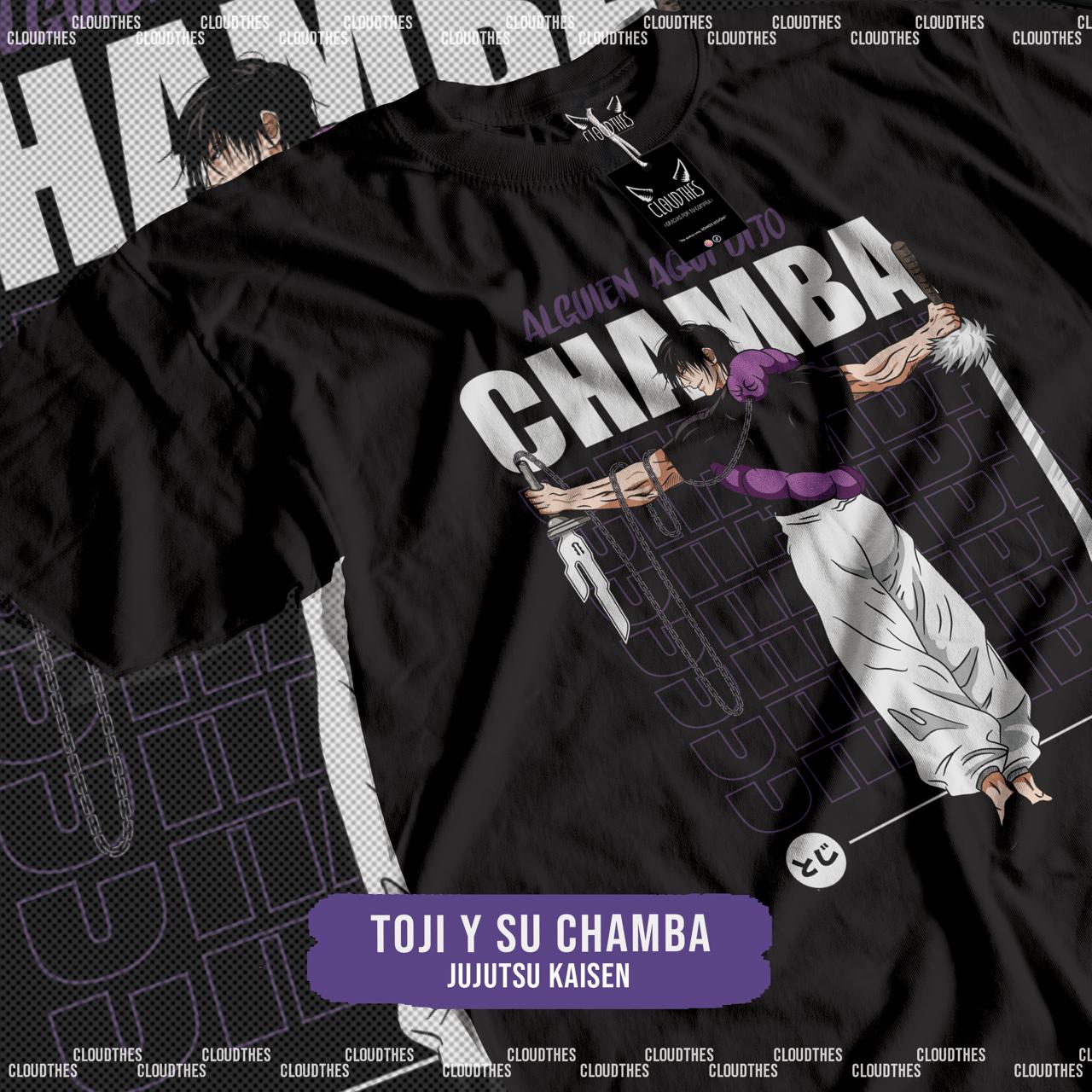☁️ JUJUTSU KAISEN | TOJI Y SU CHAMBA - ALGODÓN