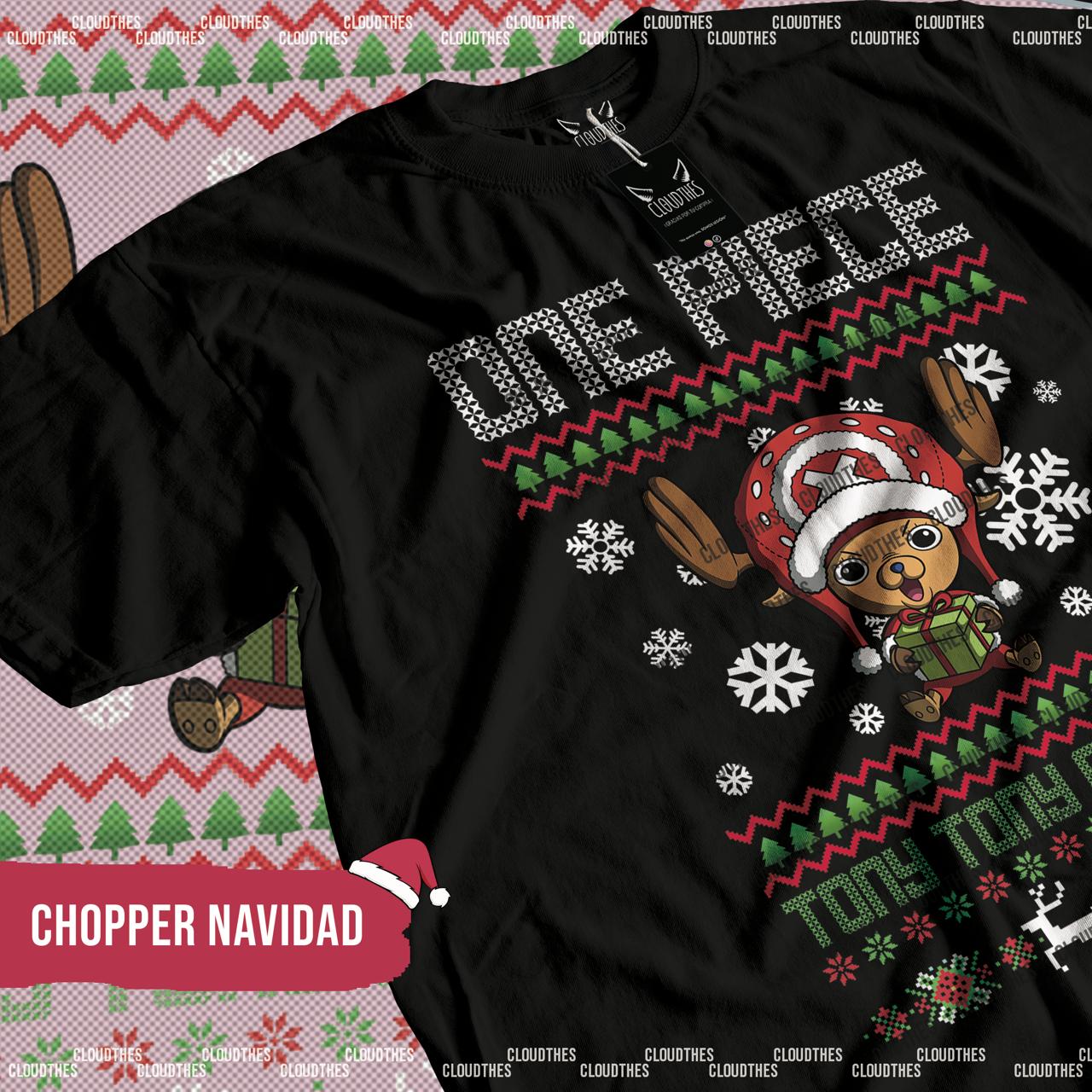 🎄 NAVIDAD | CHOPPER NAVIDAD - ALGODÓN