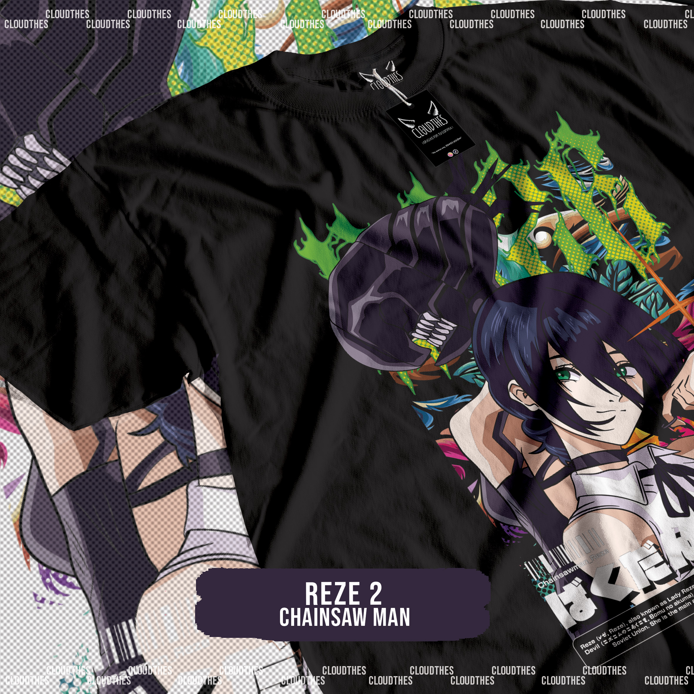 ☁️ CHAINSAWMAN | REZE 2 - ALGODÓN