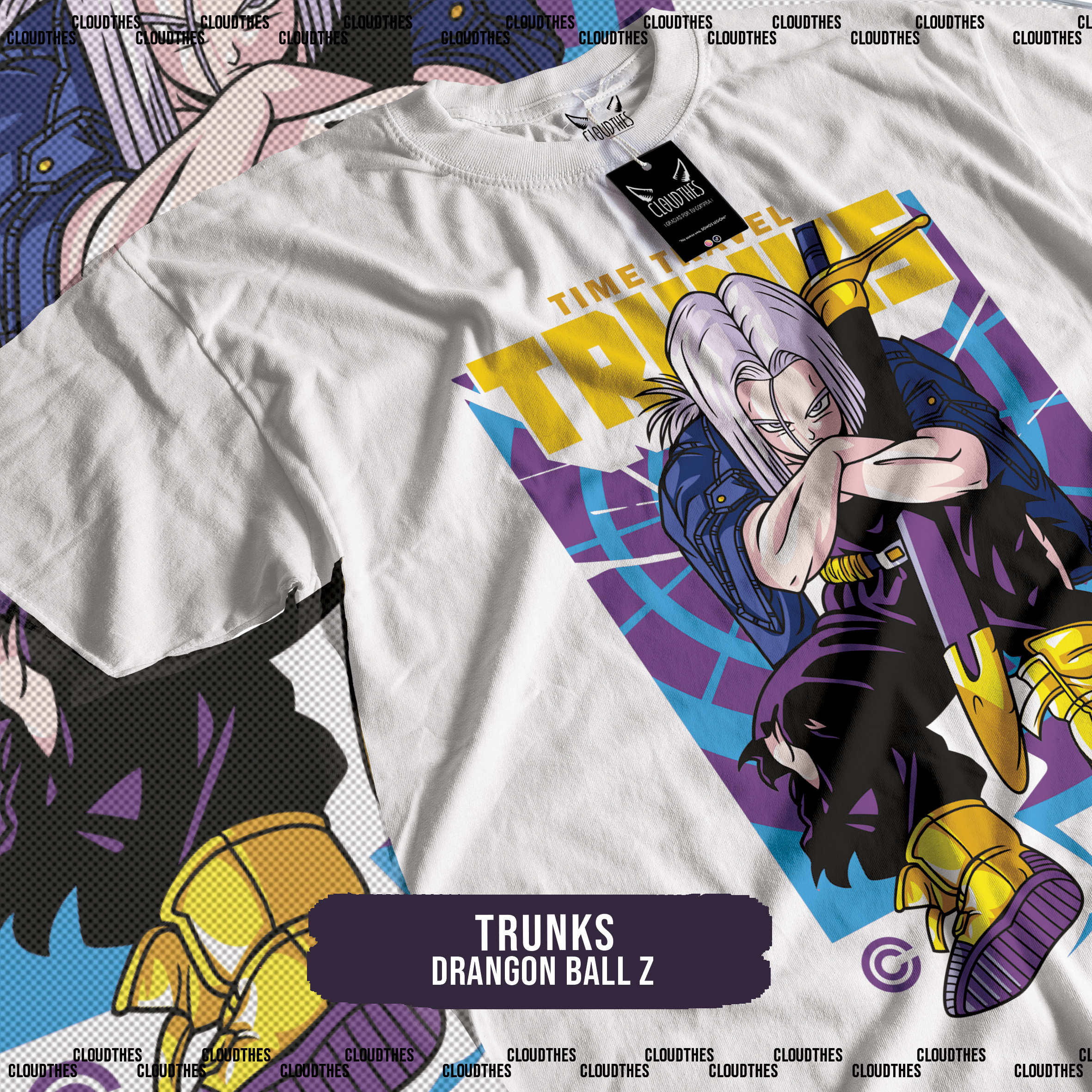 ☁️ DRAGON BALL Z | TRUNKS - ALGODÓN - Image 4
