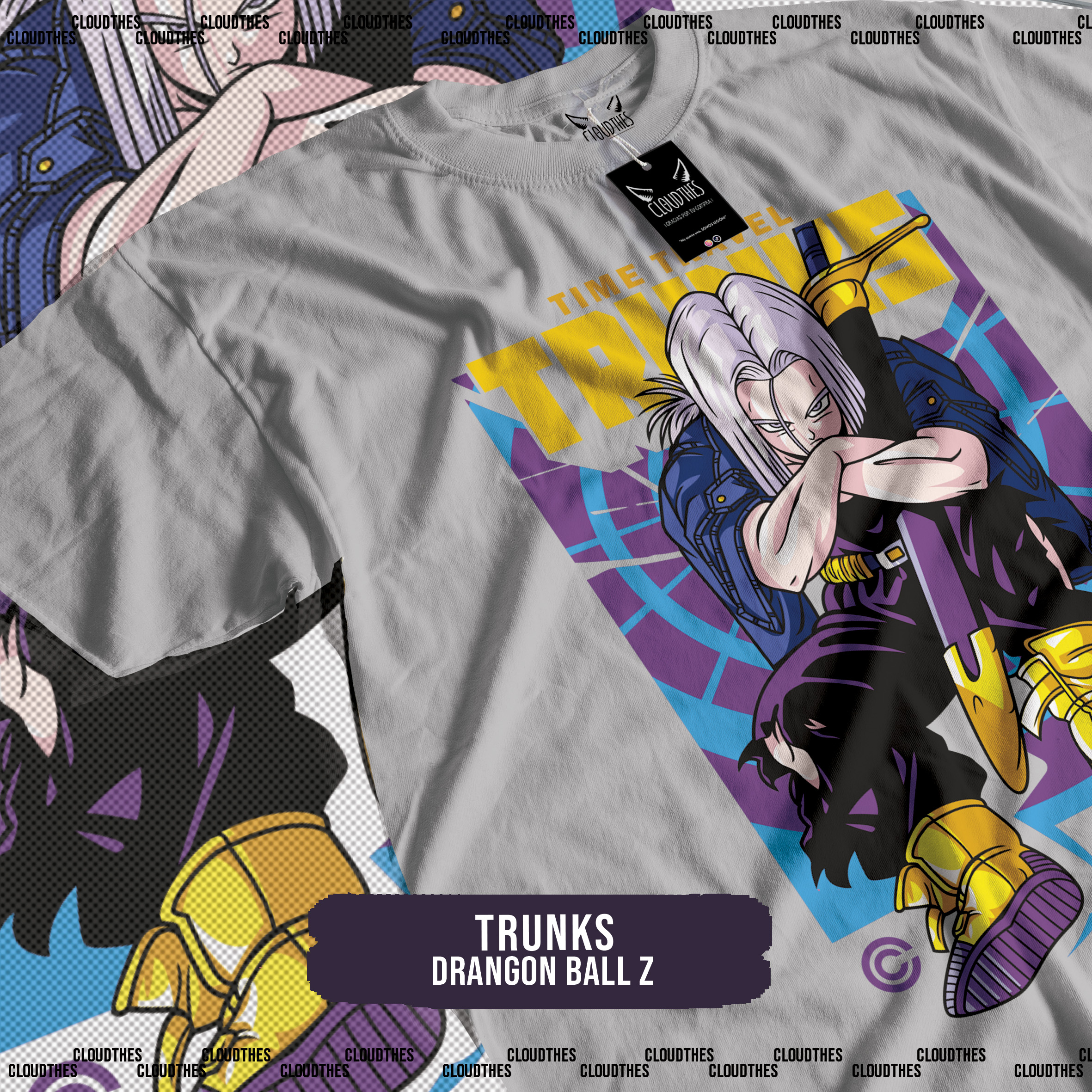 ☁️ DRAGON BALL Z | TRUNKS - ALGODÓN - Image 3