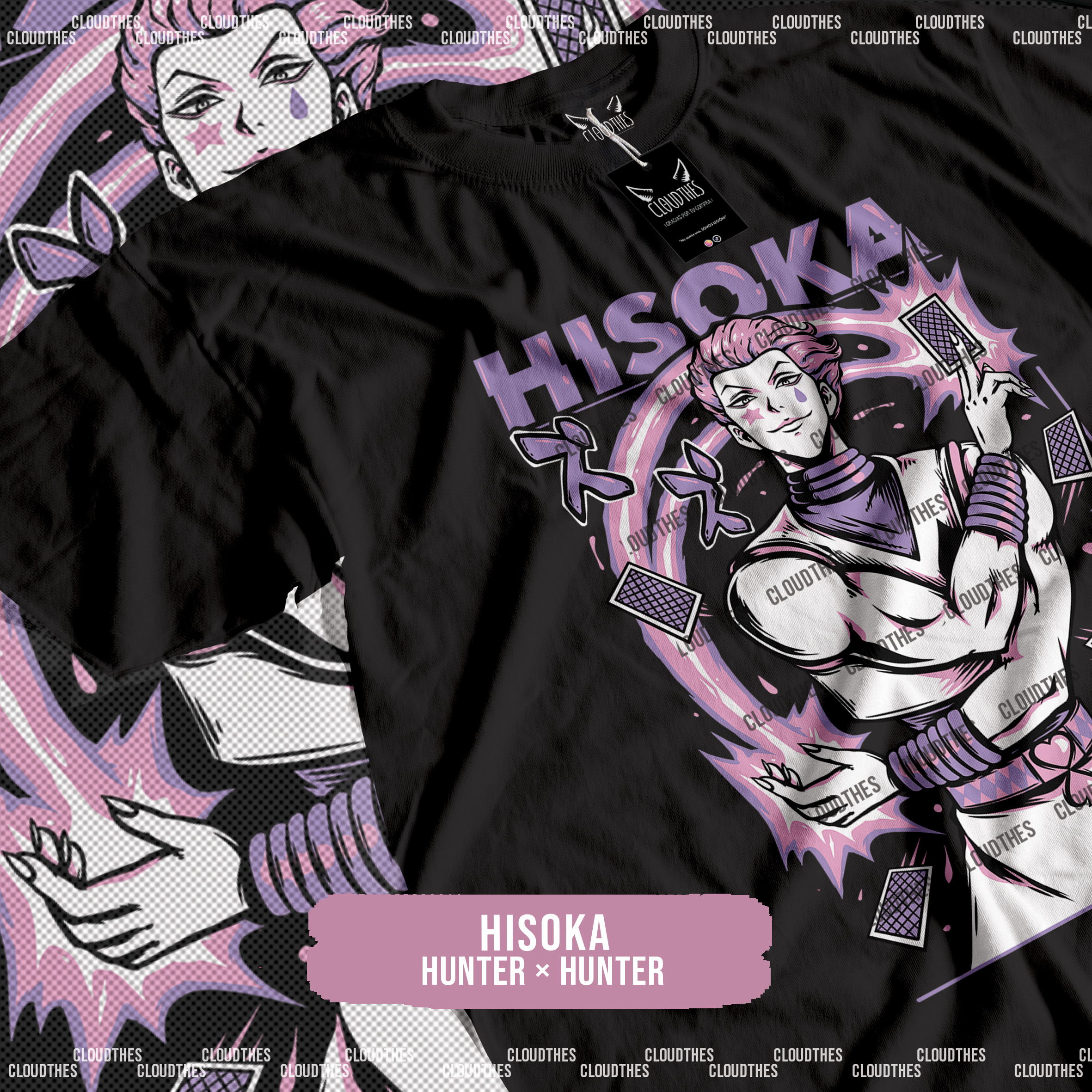 ☁️ Hunter × Hunter | HISOKA - ALGODÓN