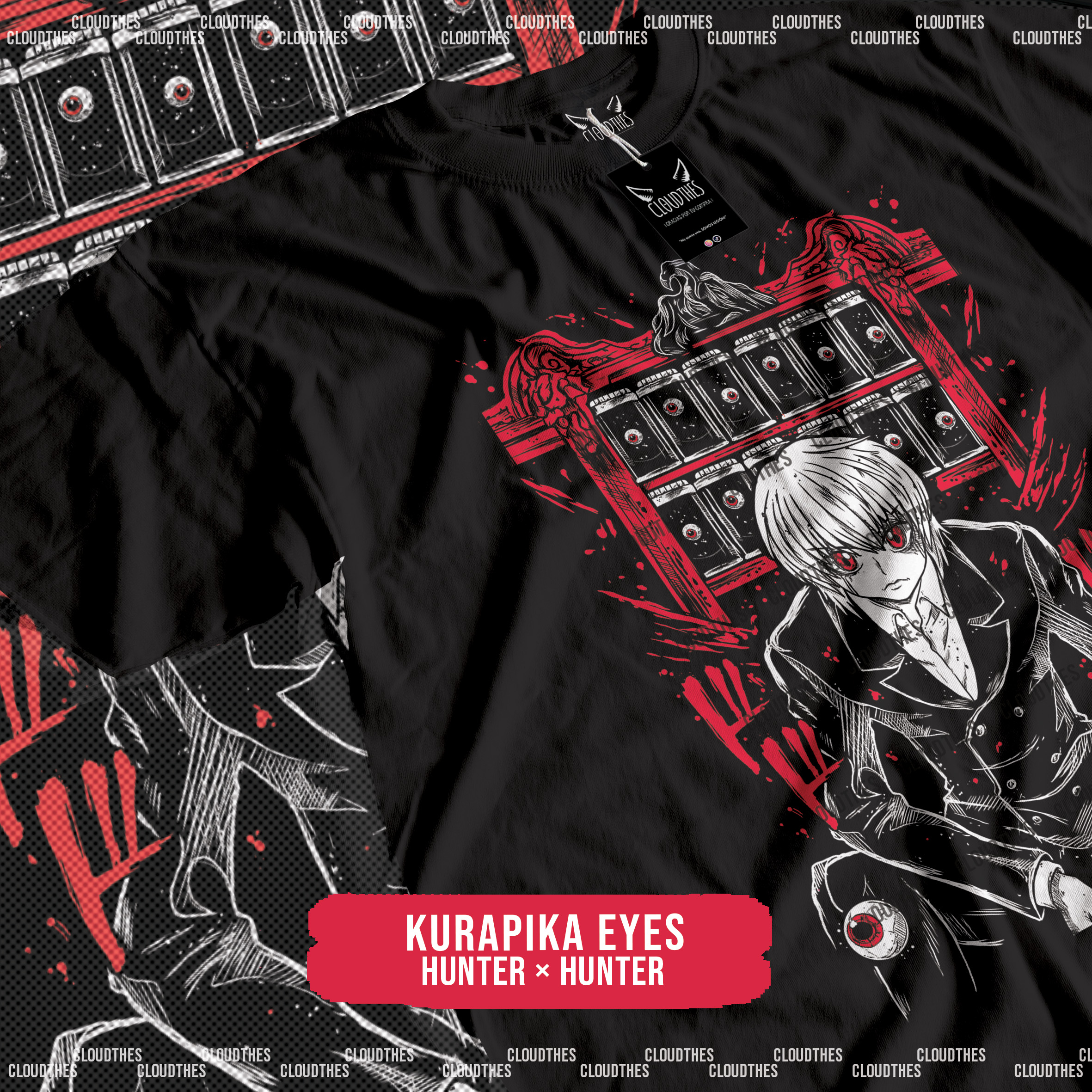 ☁️ Hunter × Hunter | KURAPIKA EYES - ALGODÓN