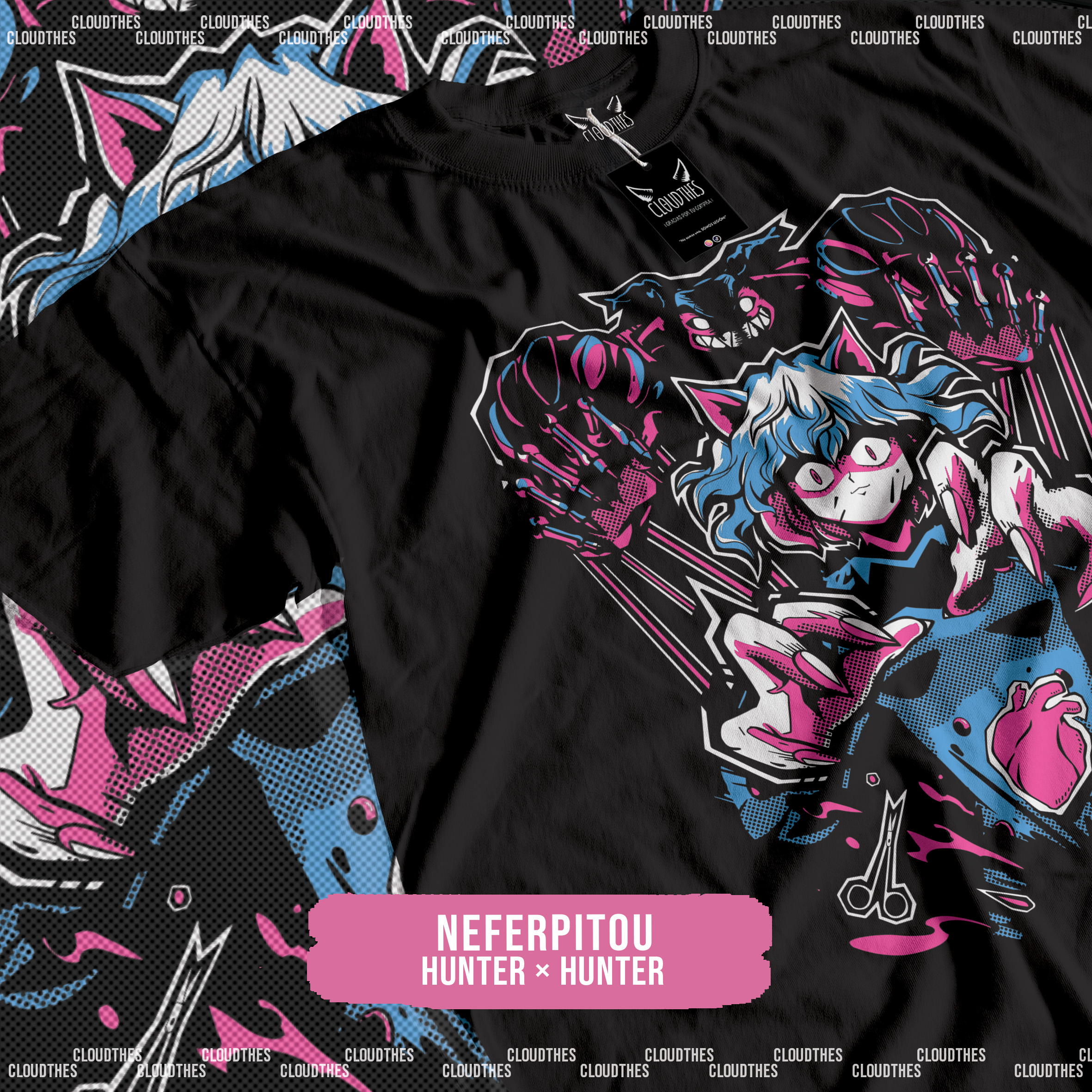 ☁️ Hunter × Hunter | NEFERPITOU - ALGODÓN