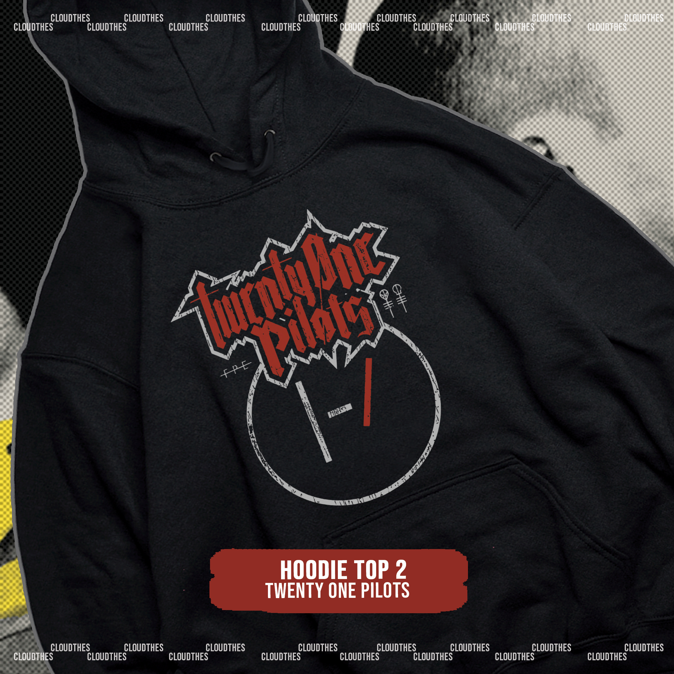 HOODIE TWENTY ONE PILOTS | TOP 2
