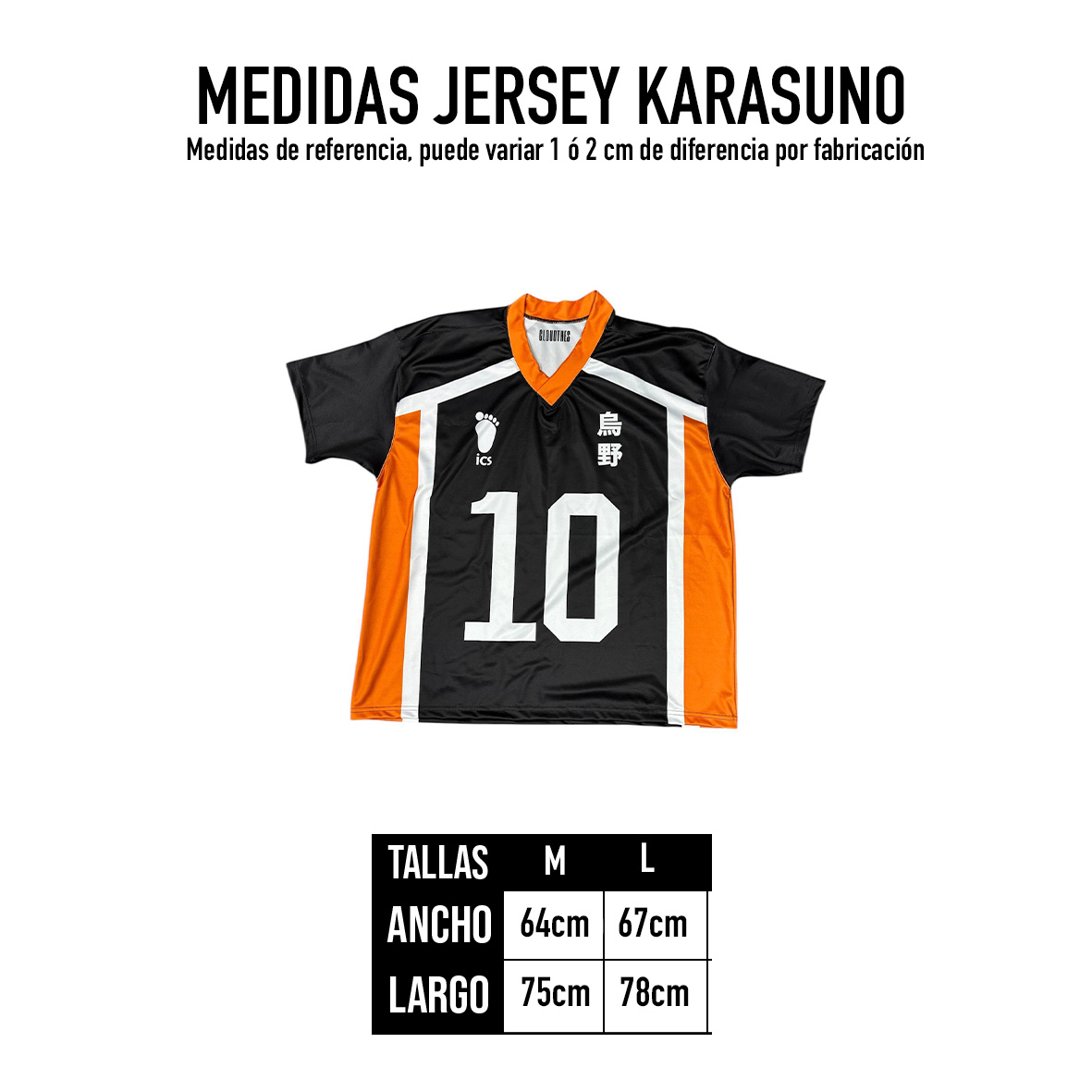 HAIKYU | JERSEY HOCKEY KARASUNO - BAJO ENCARGO - Image 3