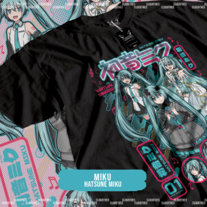☁️ HATSUNE MIKU | MIKU - ALGODÓN