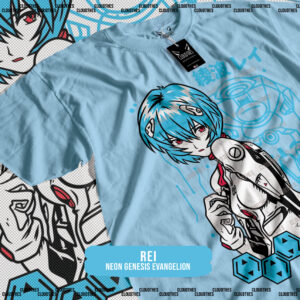 ☁️ NEON GENESIS EVANGELION | REI - ALGODÓN