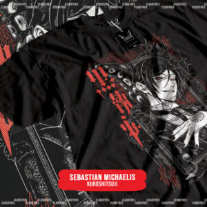 ☁️ KUROSHITSUJI : BLACK BUTLER | SEBASTIAN MICHAELIS - ALGODÓN