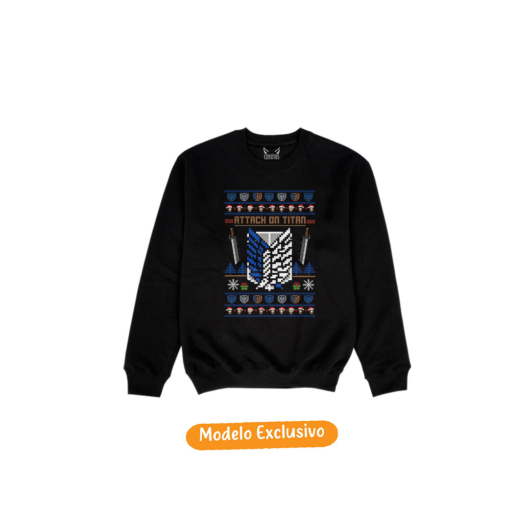 🎄NAVIDAD | ATTACK ON TITAN - SHINGEKI NO KYOJIN : UGLY SWEATER